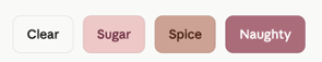 Sugar, Spice and Naughty Collagen Lip Plumping Serum shades